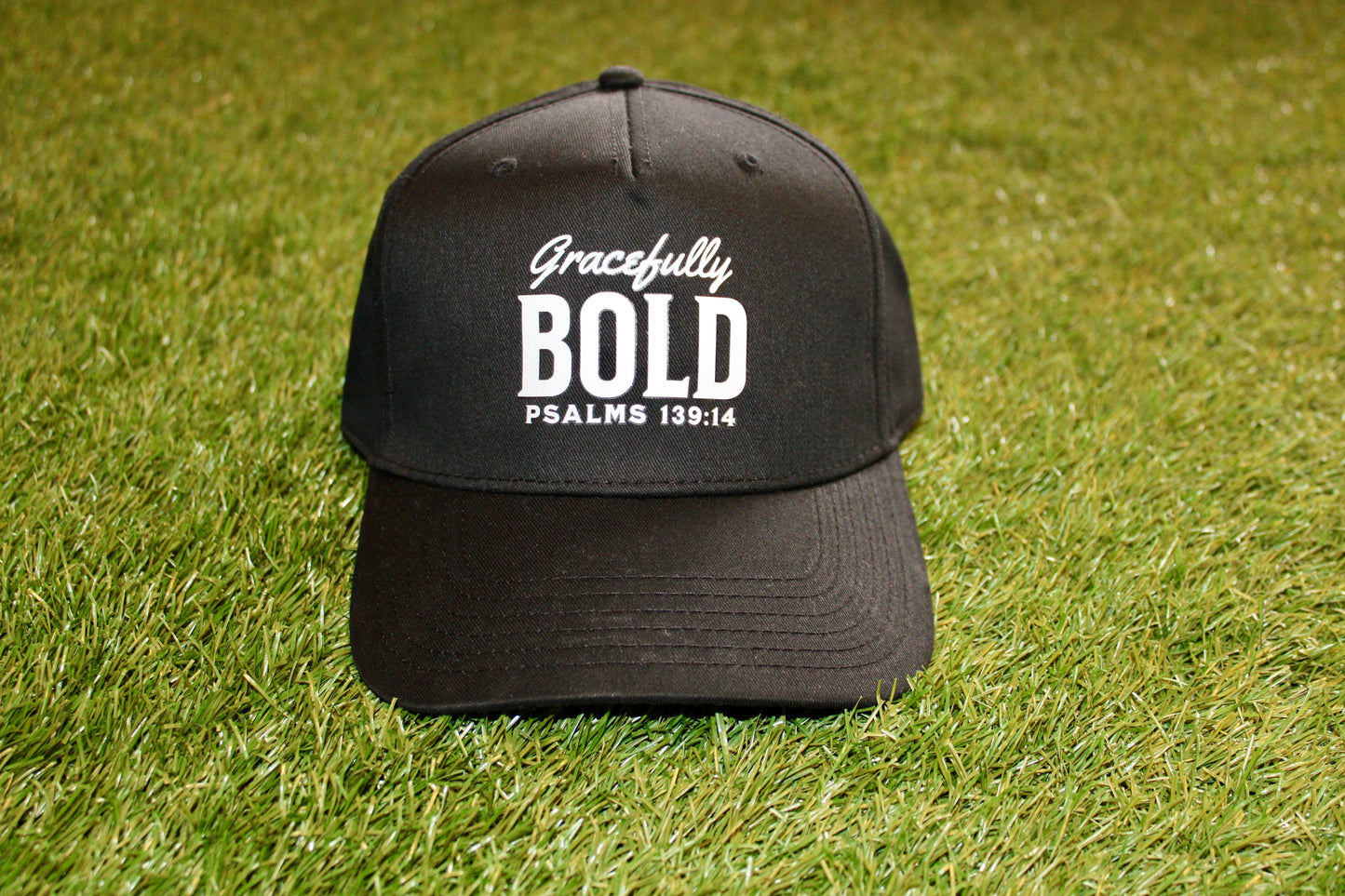 Gracefully Bold Trucker or Rope Hat