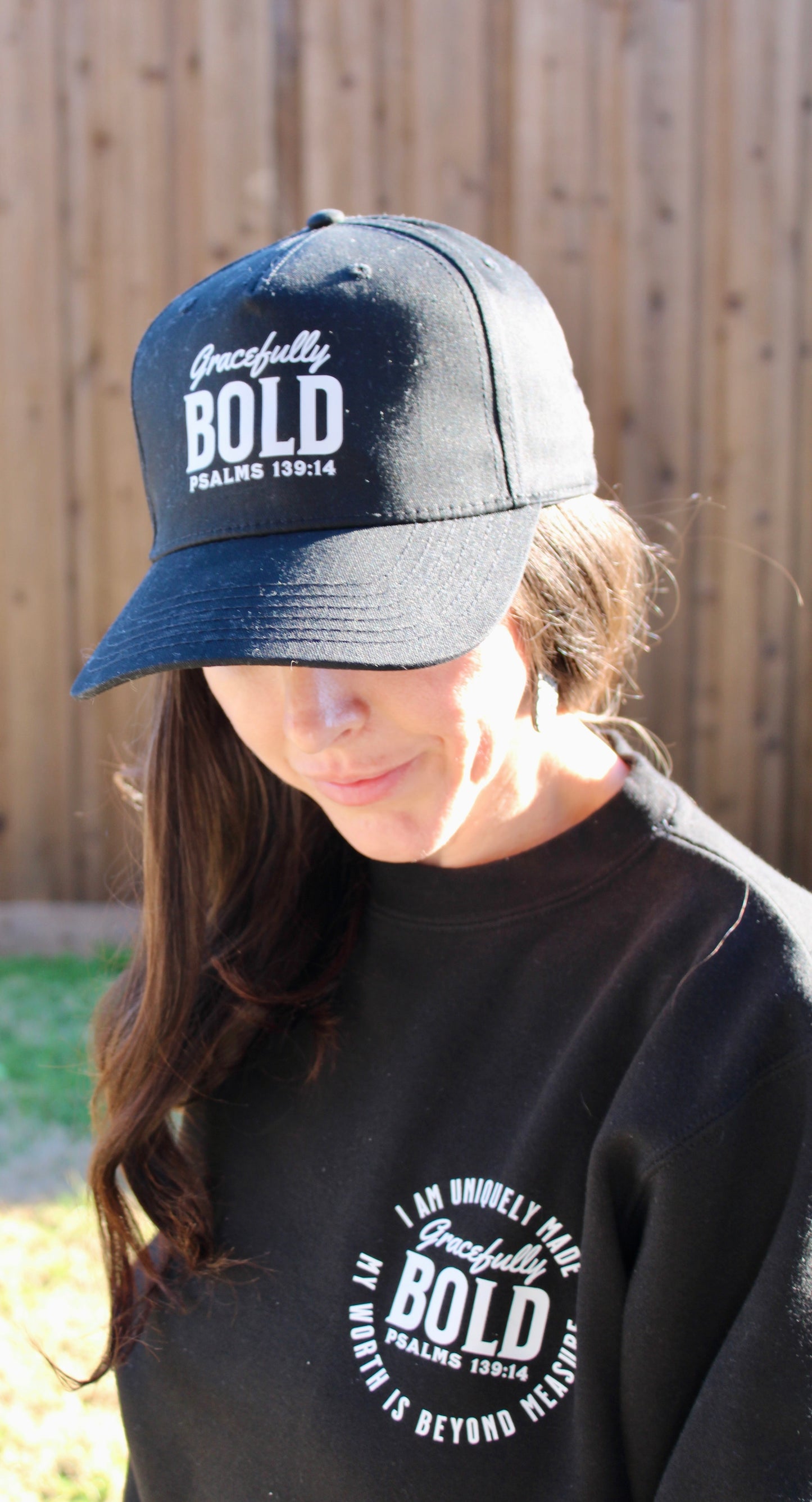 Gracefully Bold Trucker Hat